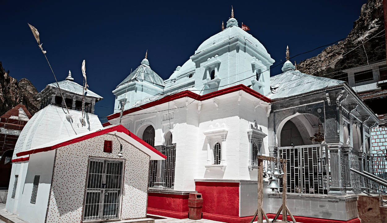 Kedarnath Dham mountain view
