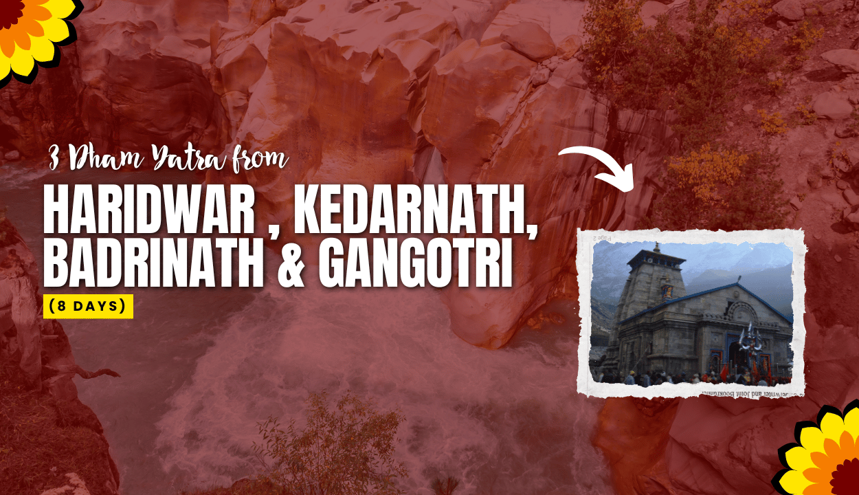 Char Dham yatra scenic banner