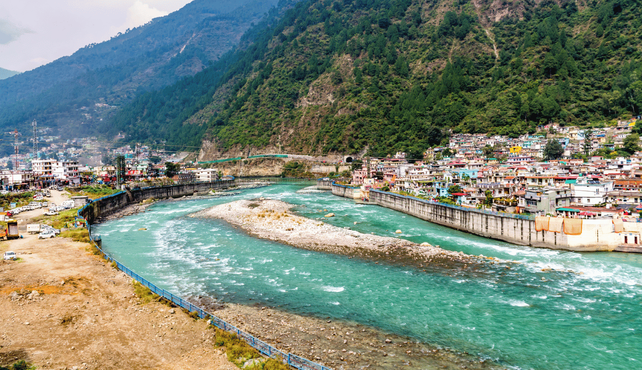 Char Dham yatra scenic banner