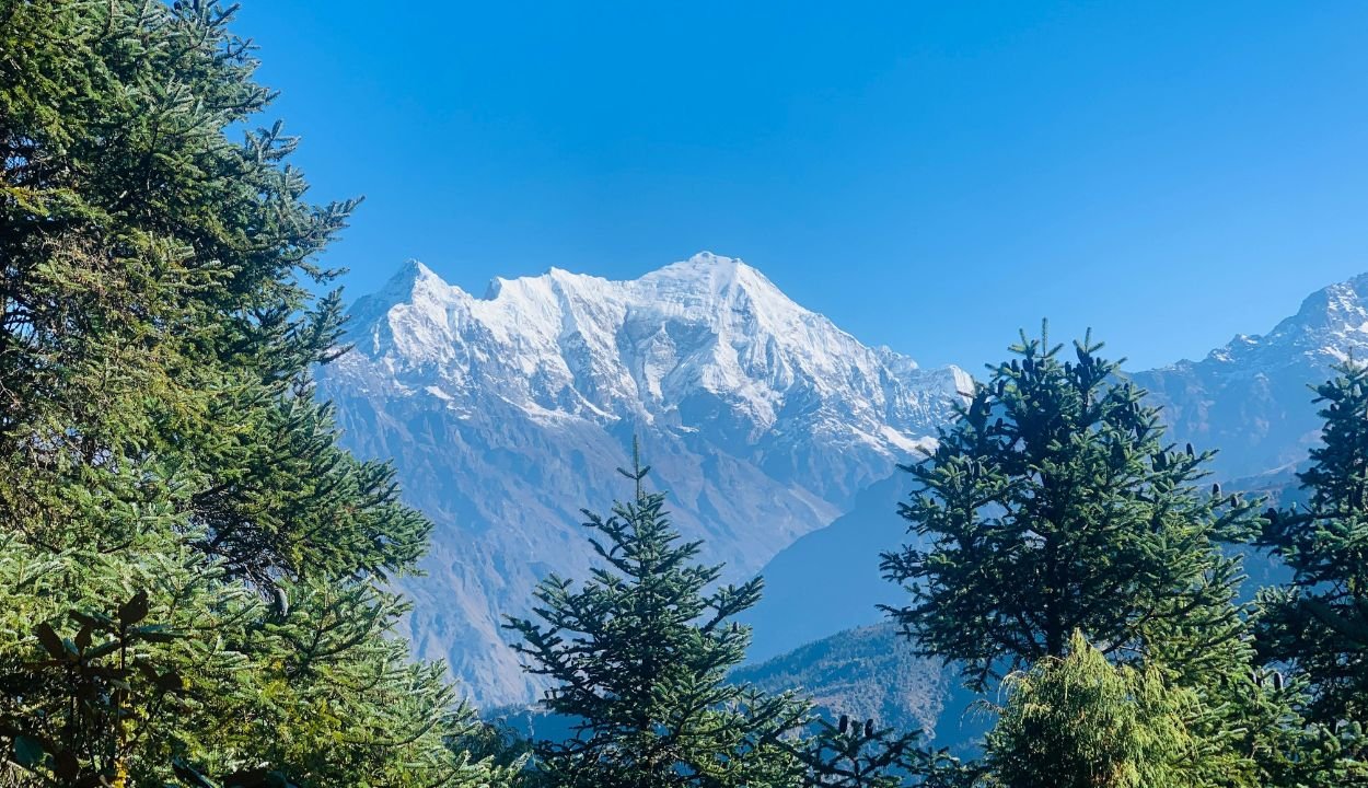 Char Dham travel poster