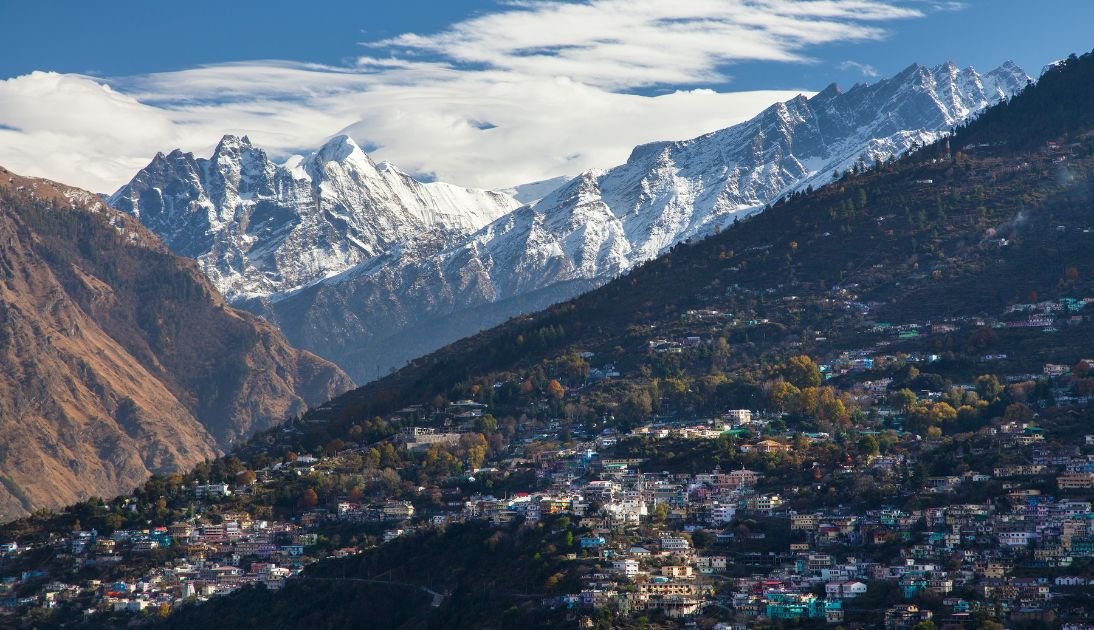 Char Dham travel poster