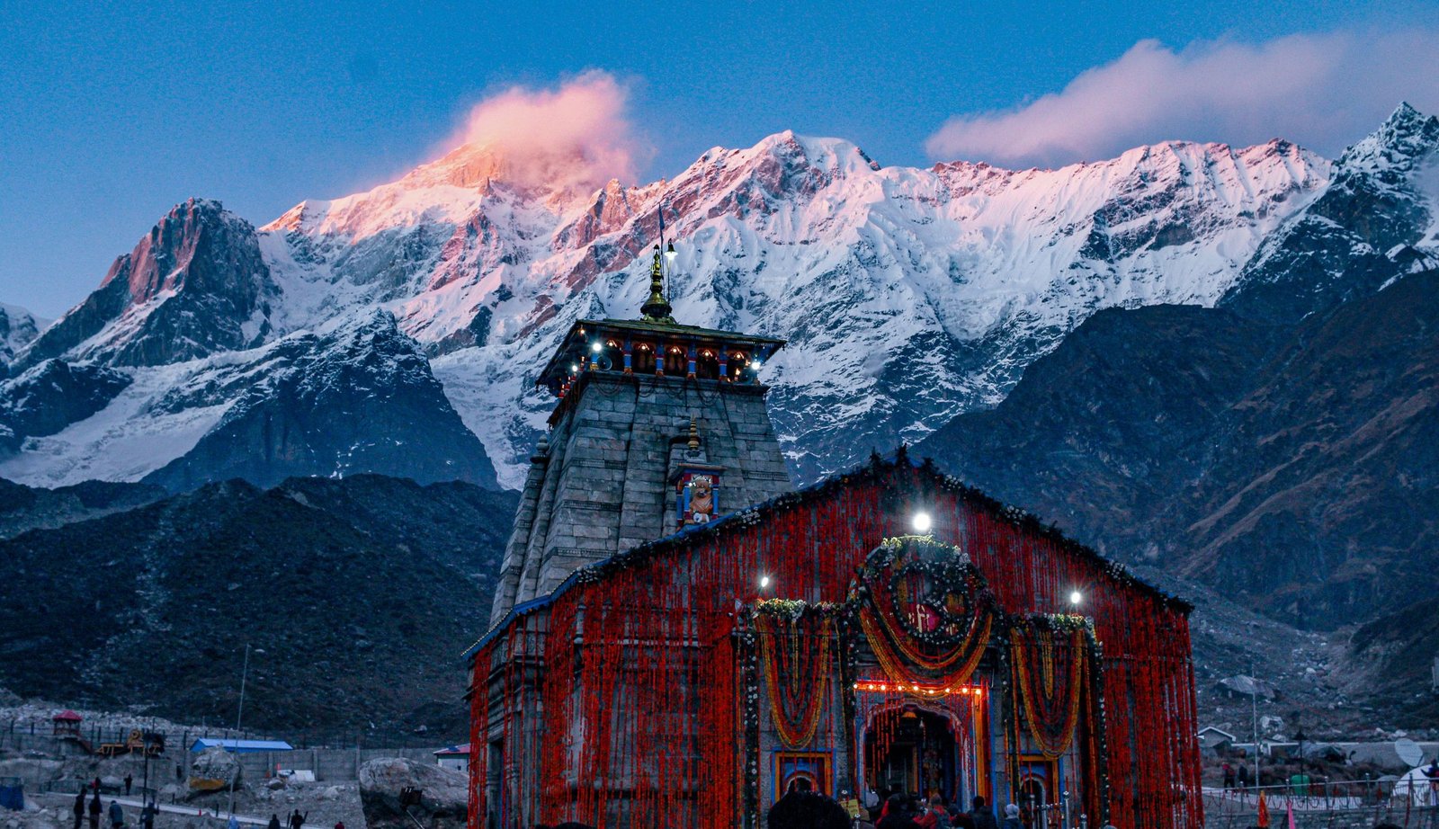 Char Dham travel poster