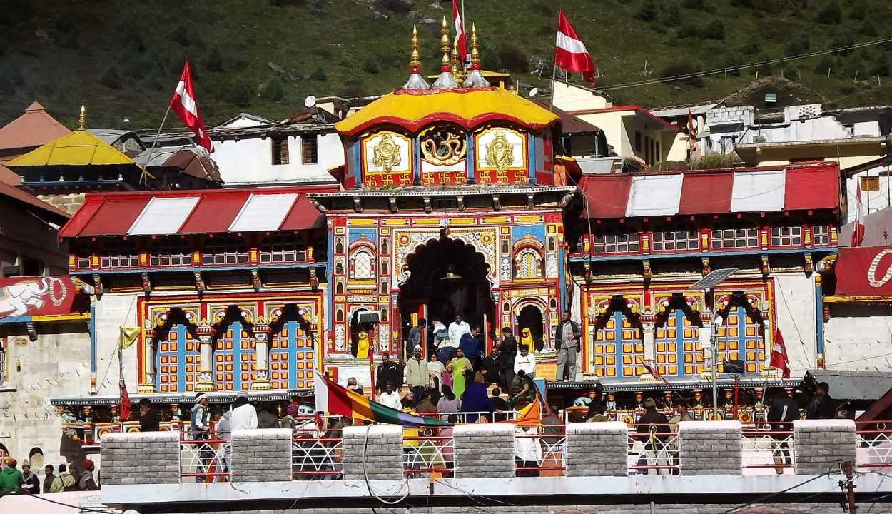 Kedarnath Dham mountain view