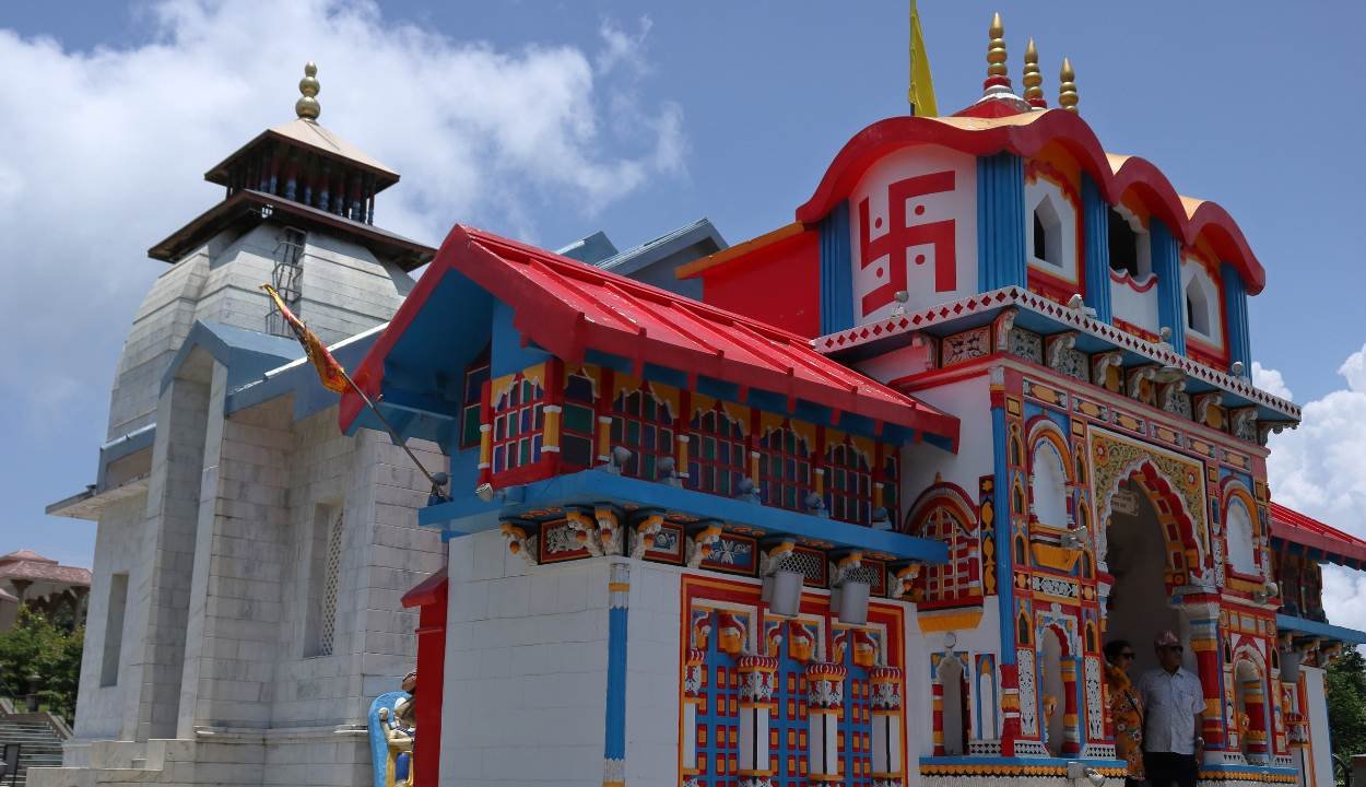 Kedarnath Dham mountain view